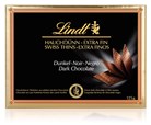 Lindt dark chocolate thins