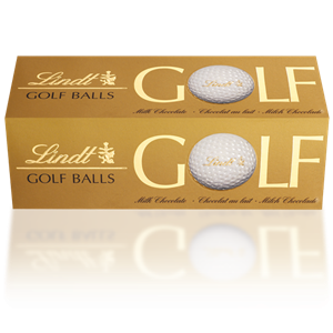 Lindt , Chocolate golf balls