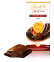 Lindt Creation, dark chocolate with orange bar