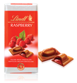Lindt Recipe, milk chocolate with raspberry bar