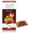 Lindt milk chocolate with Cognac bar