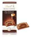 Lindt milk chocolate with Irish coffee bar
