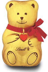 Lindt Chocolate bear 100g - Single bear