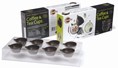 Chocolate coffee & tea cups