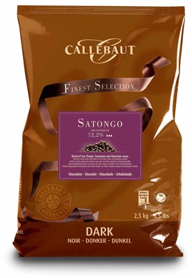 Callebaut Satongo dark chocolate couverture chips