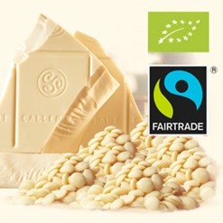 Callebaut, Organic, Fairtrade white chocolate