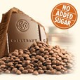 Callebaut No Added Sugar milk chocolate block