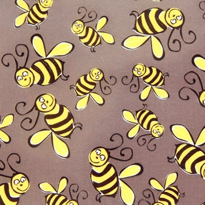 Bees chocolate transfer sheets