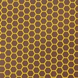 Honeycomb chocolate transfer sheets on dark
