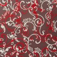 Flourish chocolate transfer sheet on dark