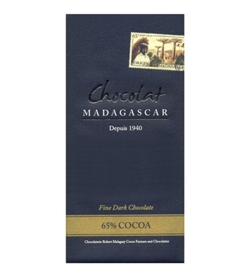 Chocolat Madagascar 65% dark chocolate bar