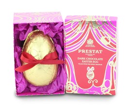 Prestat dark chocolate truffles Easter egg