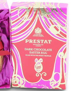 Prestat dark chocolate truffles Easter egg