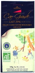 Cao Grande, 39% milk chocolate bar