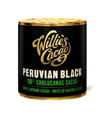 Willie's, Peruvian Black Chulcanas Superior 100% cocoa