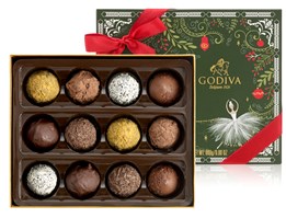 Godiva, Christmas Chocolate Truffles