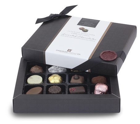 Superior Selection, 12 assorted chocolate gift box