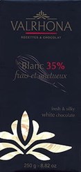 Le Blanc, 35% cocoa, white chocolate couverture