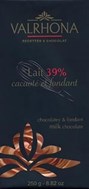 Le Lait, 39% cocoa, milk chocolate couverture