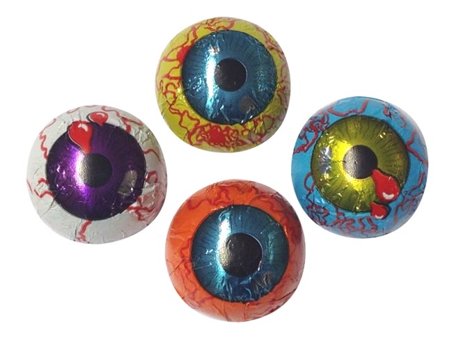 Halloween chocolate Eyeballs Chocolate Trading Co