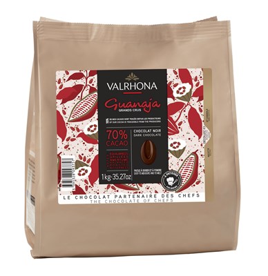 Valrhona Guanaja, 70% dark chocolate chips
