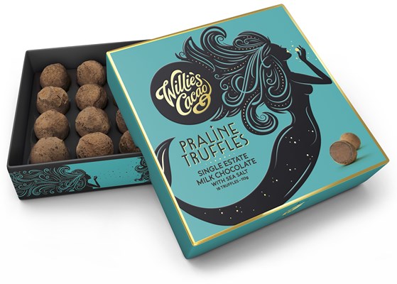Willie's, Milk chocolate Praline truffles