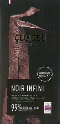 Michel CLuizel, Noir Infini, 99% dark chocolate bar