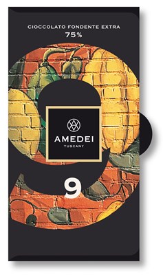 Amedei, No.9, 75% dark chocolate bar