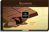 Incontro, 32% cocoa, milk chocolate couverture