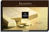 Incontro, white chocolate couverture 