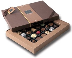 superior selection, assorted chocolate box