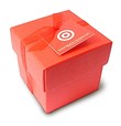 Red Cube Chocolate Box
