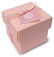 pink cube box