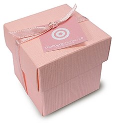 pink cube box