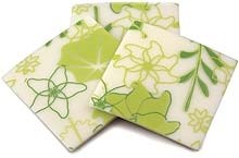 Fleur, decorative chocolate panels