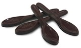 dark chocolate spoons