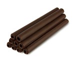 Dark chocolate cigarellos