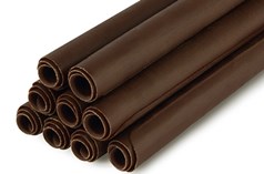 Dark chocolate cigarellos
