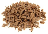 Milk chocolate curls