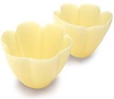 White chocolate tulip cups