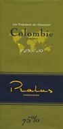 Pralus colombie dark chocolate bar