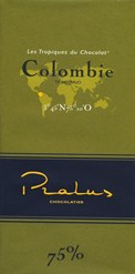 Pralus colombie dark chocolate bar