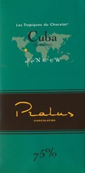 Pralus cuba dark chocolate bar