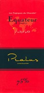 Pralus equateur dark chocolate bar