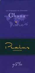 Pralus ghana dark chocolate bar