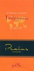Pralus indonesie dark chocolate bar