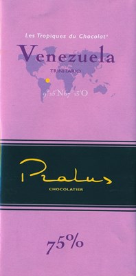 Pralus venezuela dark chocolate bar