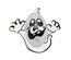 Chocolate ghosts