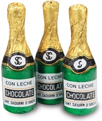 Chocolate Champagne Bottles