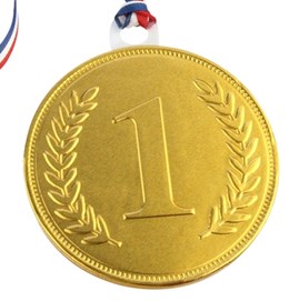 100mm chocolate medal